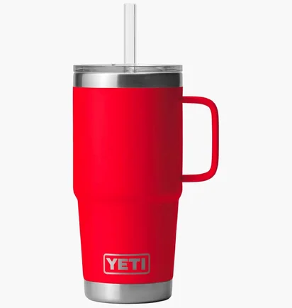 Термокружка Yeti Rambler Straw Mug 25Oz (739Ml) Red 70000003411