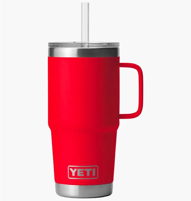 Термокружка Yeti Rambler Straw Mug 25Oz (739Ml) Red 70000003411
