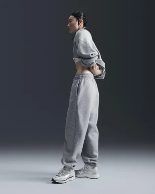 Штани жіночі Nike Sportswear Phoenix Fleece Grey FZ5996-063
