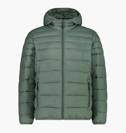 Куртка мужская CMP Fix Hood Sorona Aura Fl Green 34K2807-F762