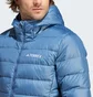 Пуховик чоловічий Adidas Terrex Multi Light Down Hooded Jacket Blue IP6039