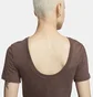 Футболка жіноча Nike Sportswear Chill Knit Brown FN3664-237