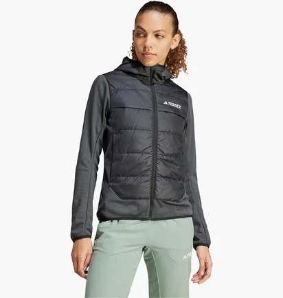 Куртка жіноча Adidas Terrex Multi Hybrid Insulated Hooded Jacket Black IR7882