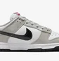 Кросівки жіночі Nike Dunk Low Ess Grey/White DQ7576-001