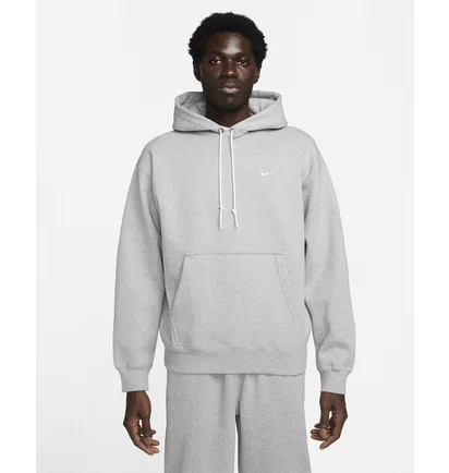 Худи мужские Nike Solo Swoosh Hoodie Grey DX1355-063