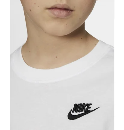 Футболка дитяча Nike B Nsw Tee Emb Futura White AR5254-100
