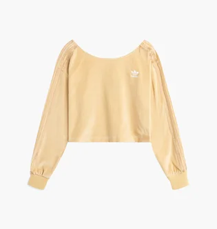 Світшот жіночий Adidas Off Shoulder Sweatshirt Beige H18839