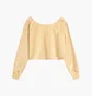 Свитшот женский Adidas Off Shoulder Sweatshirt Beige H18839