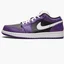 Кросівки чоловічі Air Jordan 1 Low Violet/Black 553558-501