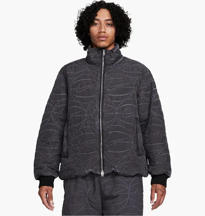 Куртка чоловіча Nike Woven Full-Zip Basketball Jacket Black FB7101-010