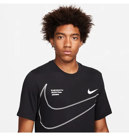 Футболка мужская Nike Dri-Fit Tee Q5 Black FN0843-010