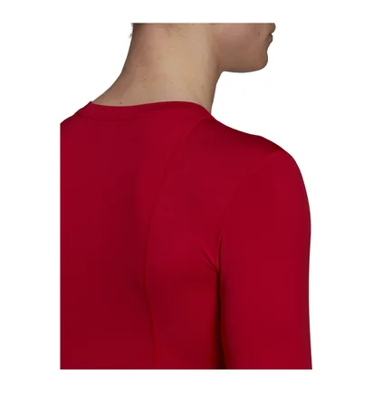 Лонгслив мужской Adidas Techfit Shirt Red GU7336