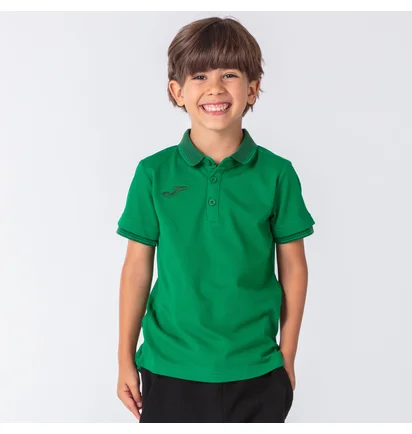 Поло чоловіче Joma Polo Shirt Bali Iis/S Green 100748.450