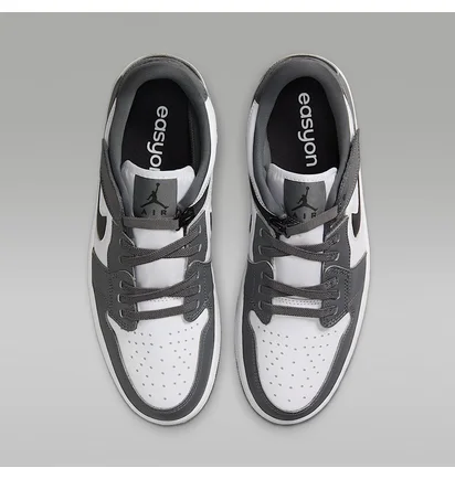 Кроссовки мужские Air Jordan 1 Low Flyease White/Black DM1206-100