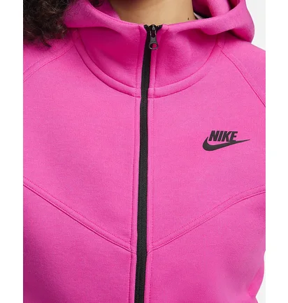 Толстовка жіноча Nike Sportswear Tech Fleece Windrunner Pink FB8338-605