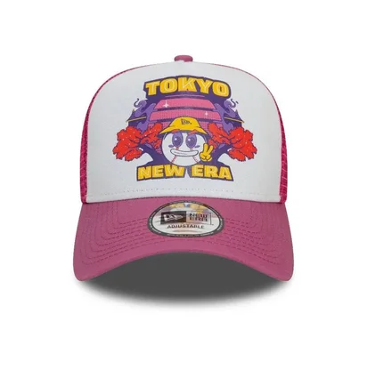 Кепка унисекс NEW ERA Graphic Print Trucker Red/Grey 60565538