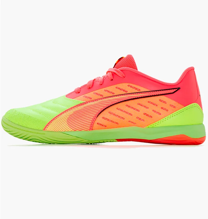 Футзалки мужские Puma Ibero Iv In Orange/Green 107958-03