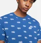 Футболка мужская Nike M Nsw Tee Printed Club Lbr Blue DA0514-480