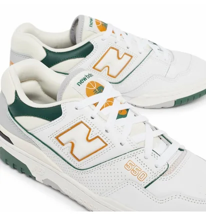 Кроссовки мужские New Balance 550 White BB550PWC
