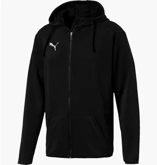 Толстовка мужская Puma Sweatshirt Liga Casual Hoody Black 655771-03