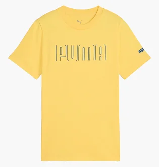 Футболка детская Puma Sport Graphic Yellow 685850-55