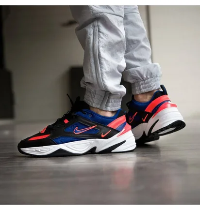 Кросівки чоловічі Nike M2K Tekno Royal Blue Crimson AV4789-006