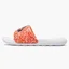 Тапочки жіночі Nike Victori One Slide Print White/Orange Cn9676-800