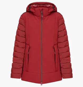 Куртка жіноча Cmp Jacket Long Zip Hood Red 32K1516-C905