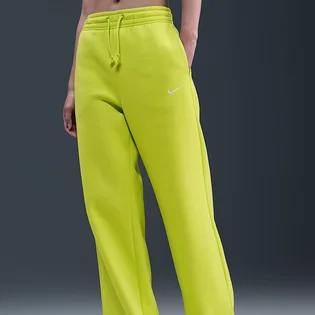 Штани жіночі Nike Sportswear Phoenix Fleece High-Waisted Wide-Leg Pants Green IH1011-389