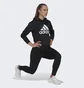 Худи женское Adidas Aeroready Big Logo Hoodie Black HD3906