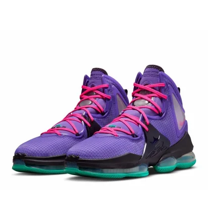 Кроссовки унисекс Nike Lebron Xix Dj Bron Violet Cz0203-500