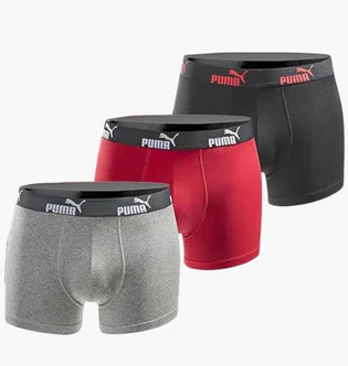 Трусы мужские Puma Everyday Coton Stretch (3 шт) Multi 100003547-009