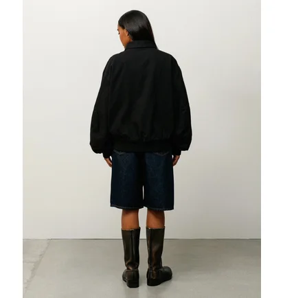 Бомбер мужской Stussy Flight Bomber Black 115837-0001