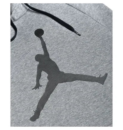 Худи мужское Air Jordan M J Jumplogo Flc Po Grey AV3145-091