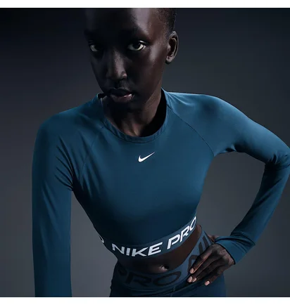 Кофта женская Nike Pro Blue FV5484-478