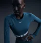 Кофта женская Nike Pro Blue FV5484-478
