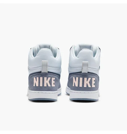 Кроссовки женские Nike W Court Borough Mid Prem White/Grey 844907-005