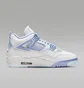 Кроссовки женские Air Jordan 4 Retro Forget Me Not White/Light Blue HV0823-100