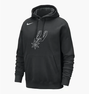Худі чоловіче Nike Nba San Antonio Spurs Club Black FB4774-010