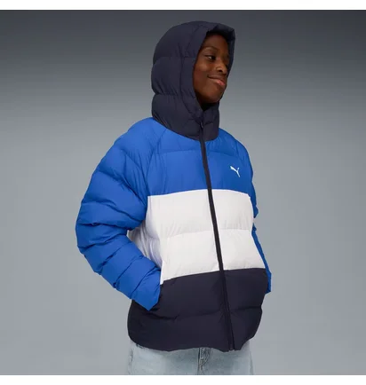 Куртка дитяча Puma Synthetic Hooded Puffer Blue/White 688404-13