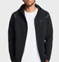 Толстовка мужская Under Armour Unstoppable Flc Fz Hd Eu Black 1389352-001