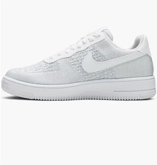Кроссовки мужские Nike Air Force 1 Low Flyknit Triple White AV3042-100