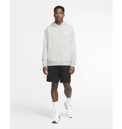 Худі чоловіче Nike M Nsw Club Hoodie Po Ft Grey CZ7857-063