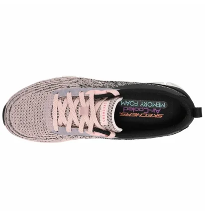 Кросівки жіночі Skechers Glide Step Sport Head Start Sneakers Pink/Black 104325-BKLP
