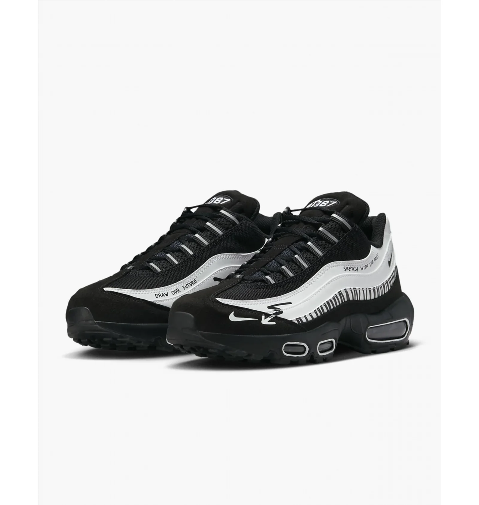 ᐉ Кросівки чоловічі Nike Air Max 95 X Future Movement Black/White