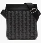 Сумка мужская Lacoste Monogram Black NH4260LX-0-H45