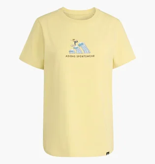 Футболка женская Adidas Sportswear Yellow JX5329