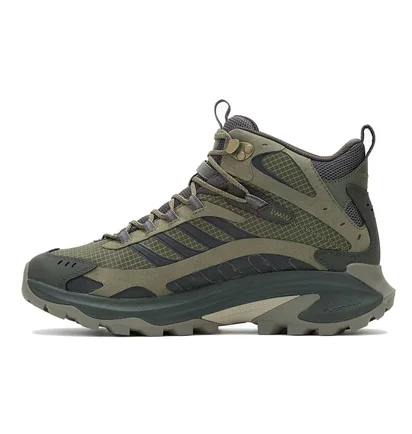 Ботинки мужские Merrell Moab Speed 2 Mid Gtx Olive J037979