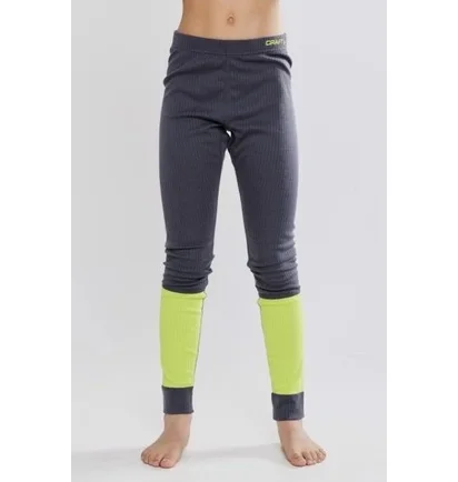 Термобелье детское Craft Baselayer Grey/Green 1905355-995618