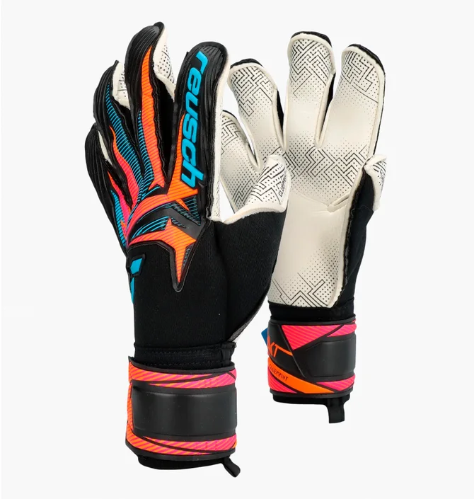 Рукавиці воротарські чоловічі Reusch Attrakt Advance Evolution Glueprint Black/Multi 56-70-163-7090